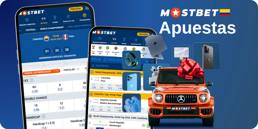 Apuestas en Mostbet Colombia